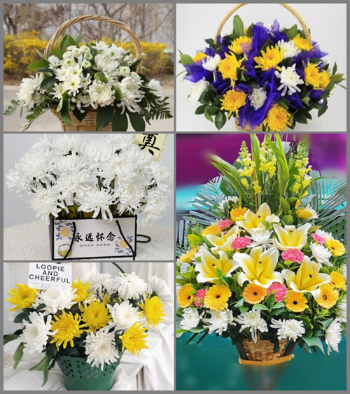 云南曲靖陆良县大莫古镇爱位村白事提篮配送